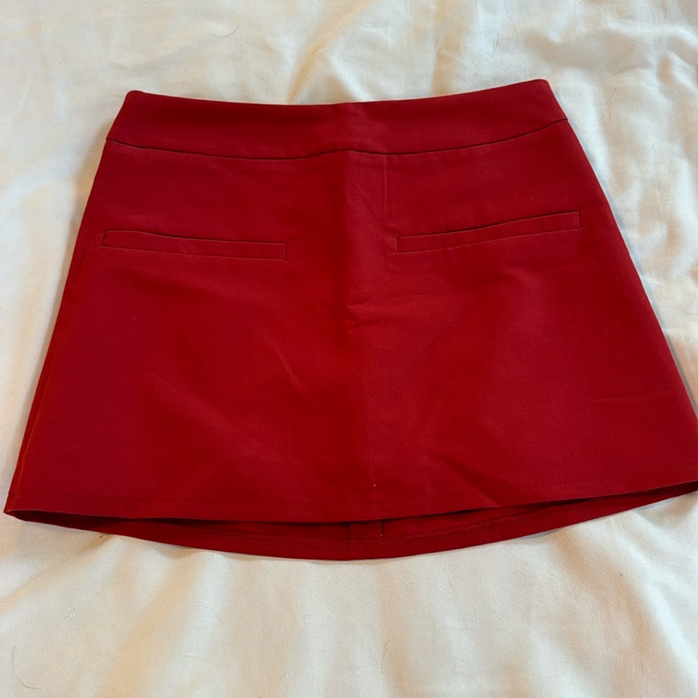 Peppermayo Red Mini Skirt
